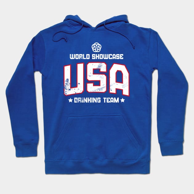 World Showcase Drinking Team - USA Hoodie by Merlino Creative